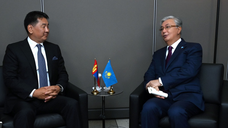 Токаев встретился с президентами Монголии и Кении