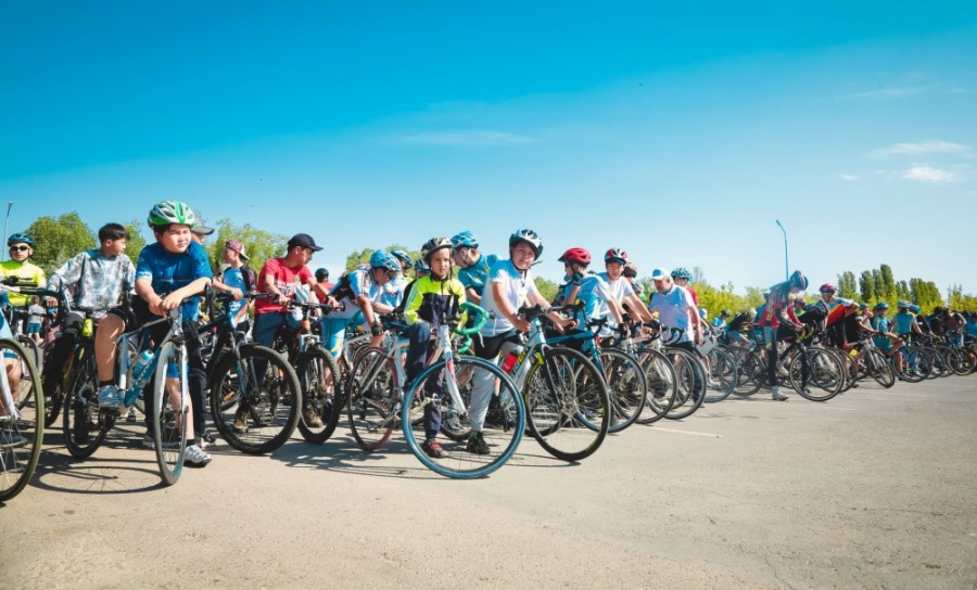 Нұр-Сұлтанда өткен веложарысқа 200-ге жуық спортшы қатысты
