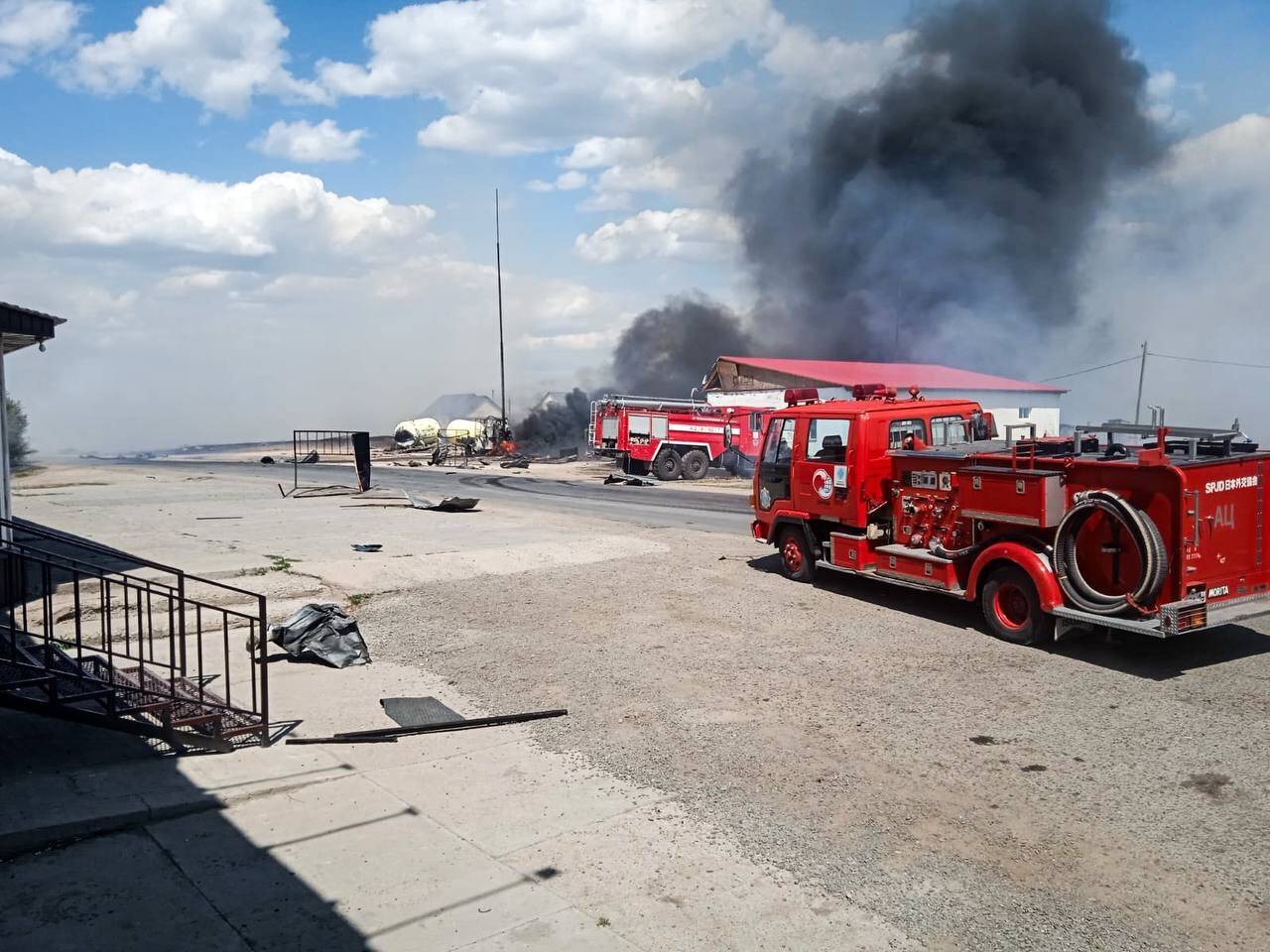 Взрыв и пожар произошли в Шемонаихе, есть пострадавшие