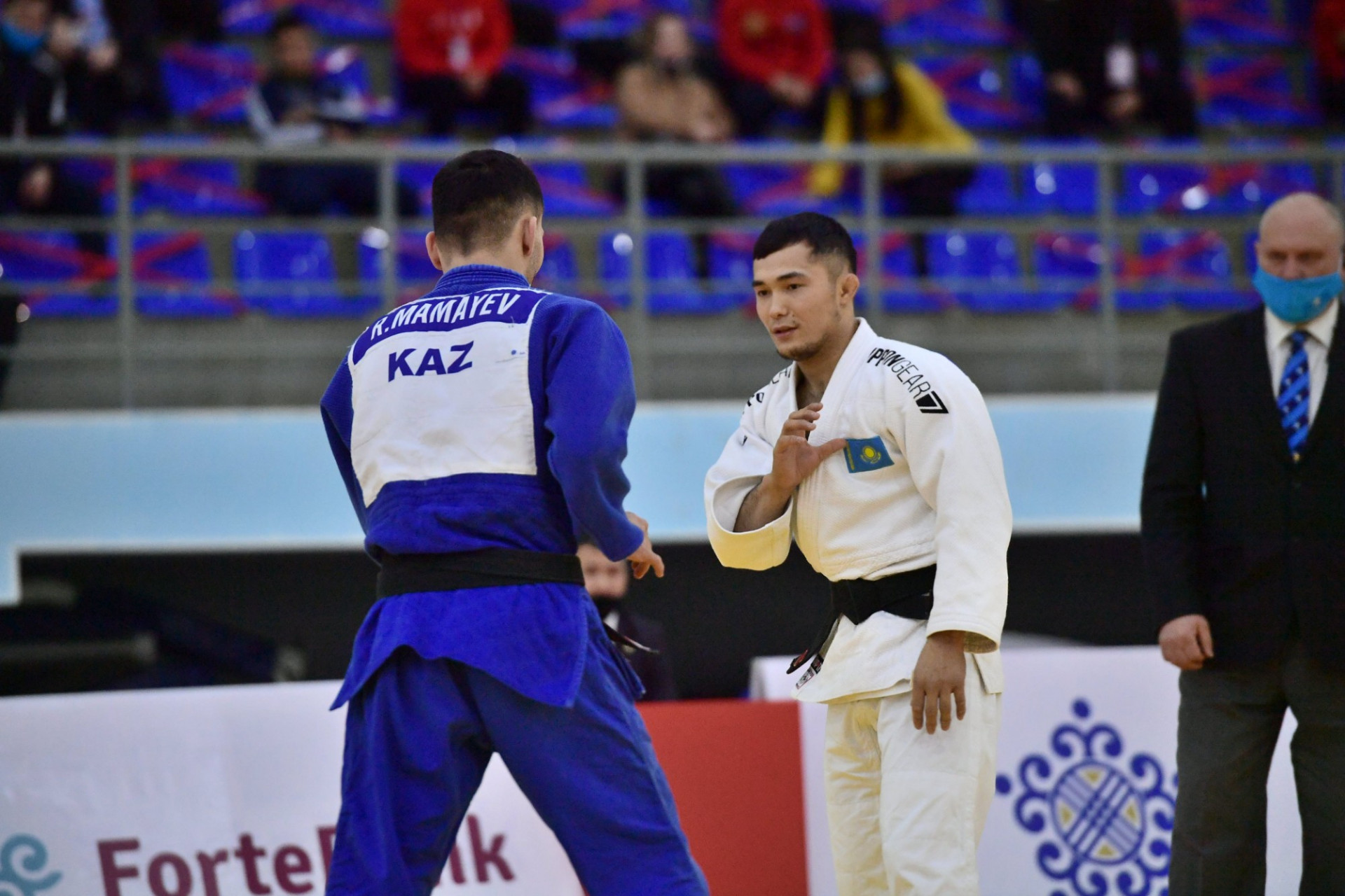 Бірінші алтын! Мағжан Шамшадин дзюдодан Qazaqstan Barysy Grand Slam жарысының чемпионы атанды