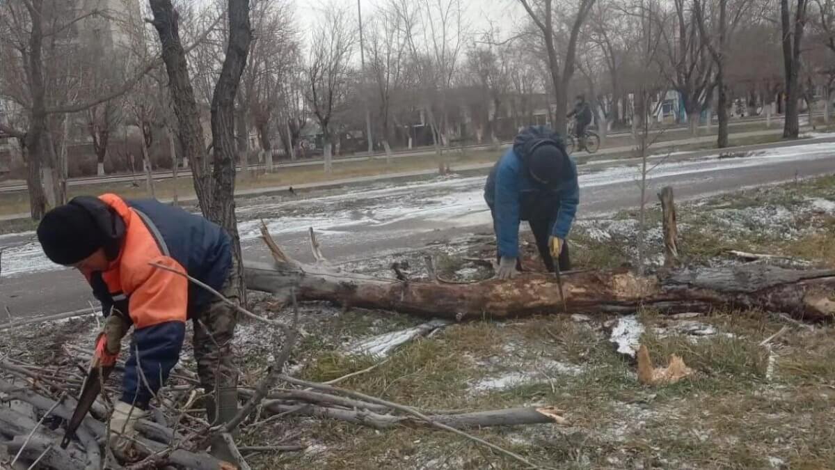 Қарағанды облысында дауылдан зардап шеккен аймақтарға төтенше жағдай жариялау тапсырылды