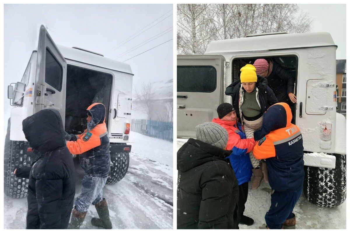 Өткен тәулікте 300-ден астам адам құтқарылып, эвакуацияланды