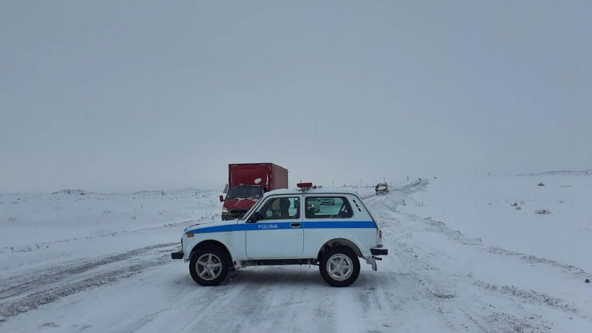 Еліміздегі 8 облыста жолдар жабылды