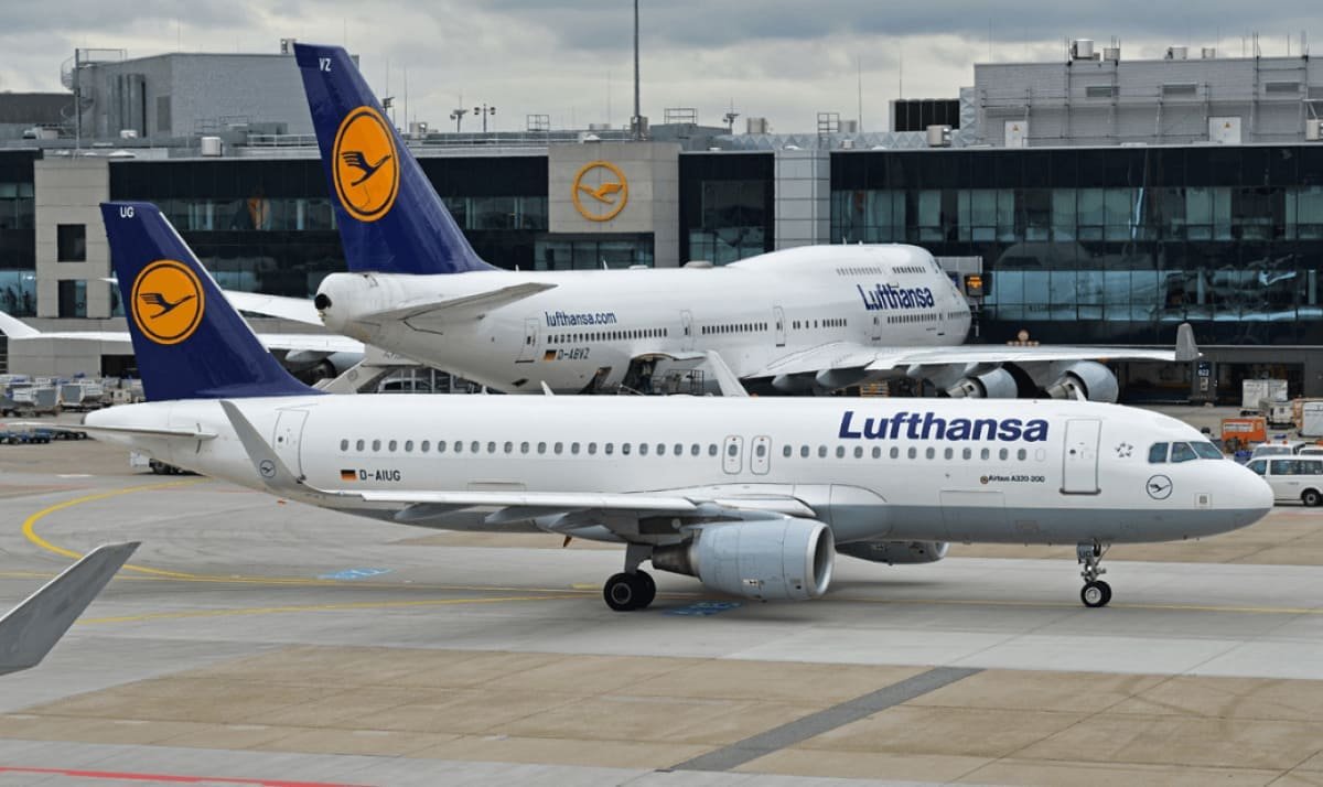 Lufthansa временно приостановила полеты в Казахстан