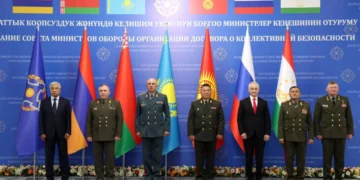 Руслан Жақсылықов ҰҚШҰ Қорғаныс министрлері кеңесінің отырысына қатысты