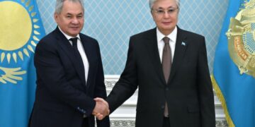Токаев принял секретаря Совбеза России Сергея Шойгу