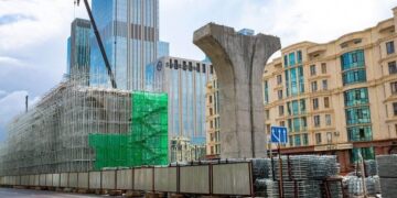 Движение ограничат на развязке в Астане из-за строительства LRT