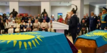 Спустя 80 лет захоронены останки солдата в Абайской области