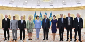 Тоқаев бірқатар мемлекеттің елшілерінен сенім грамоталарын қабылдады