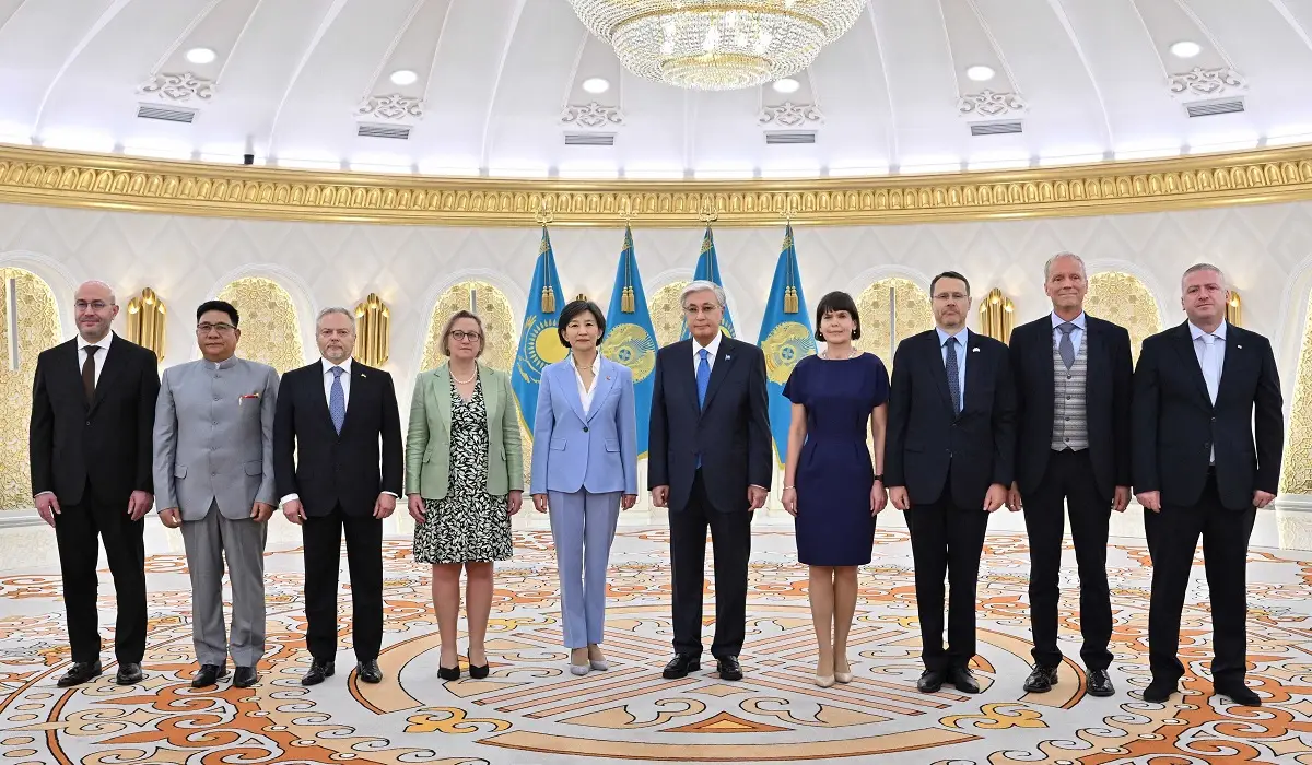 Тоқаев бірқатар мемлекеттің елшілерінен сенім грамоталарын қабылдады
