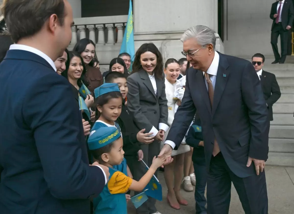 Токаев начал рабочий визит в США