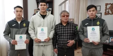 «Қайраттың» қақпашысы Темірлан Анарбеков студент атанды