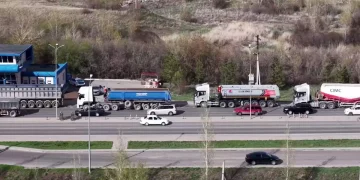 Астанада жүк көліктеріне 92 млн теңгеден астам айыппұл салынды