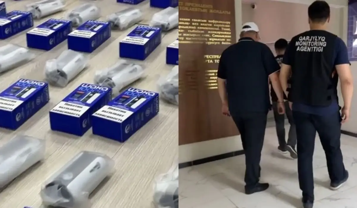 221 млн тенге на вейпах: АФМ раскрыло масштабную схему незаконной торговли