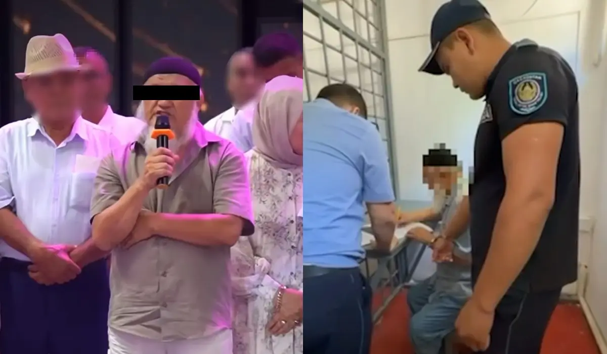 Тойдағы видео қоғам талқысына түсті: ер адам үш баппен күдікке ілінді