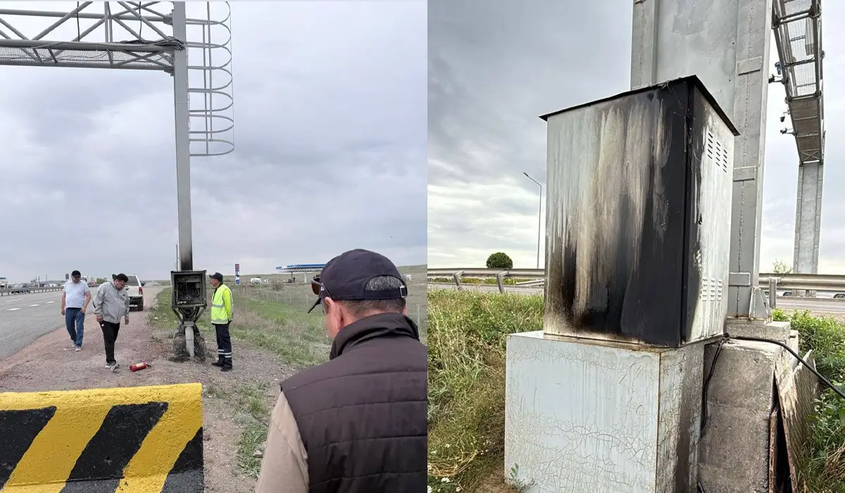 В Казахстане за год произошли пожары на трех пунктах весогабаритного контроля