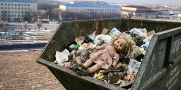 Отардағы әскери гарнизон аумағында қоқыс жәшігінен жаңа туған нәресте табылды
