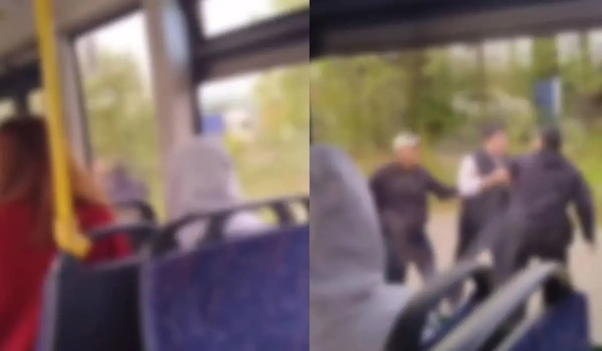 Водитель автобуса зажал пассажира дверью и высадил людей на остановке в Астане