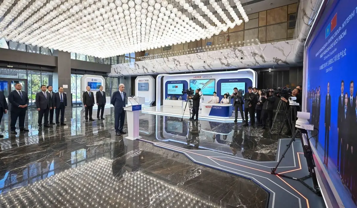 Токаев запустил проект по строительству завода за $1,5 млрд в Жамбылской области