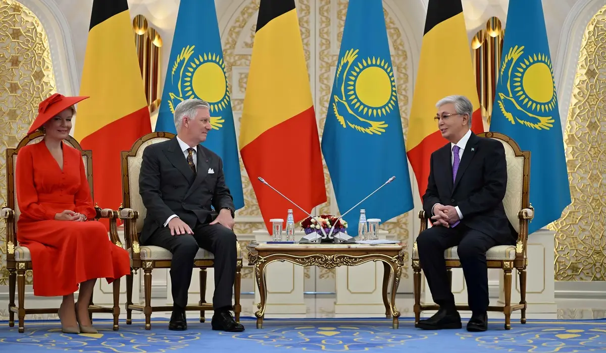 Тоқаев Бельгия королі мен патшайымымен келіссөз жүргізді